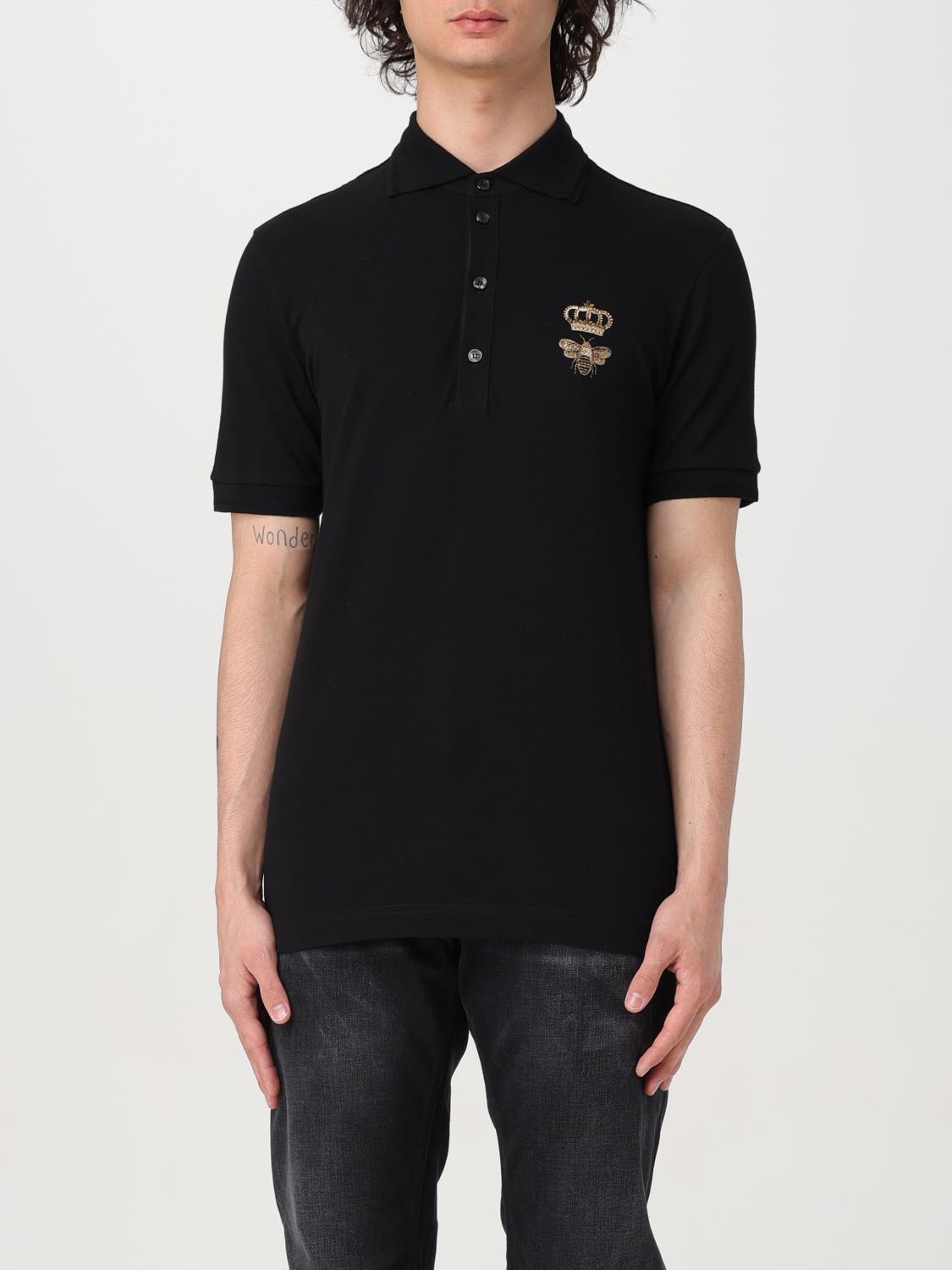 Dolce & Gabbana Polo Shirt DOLCE & GABBANA Men colour Black