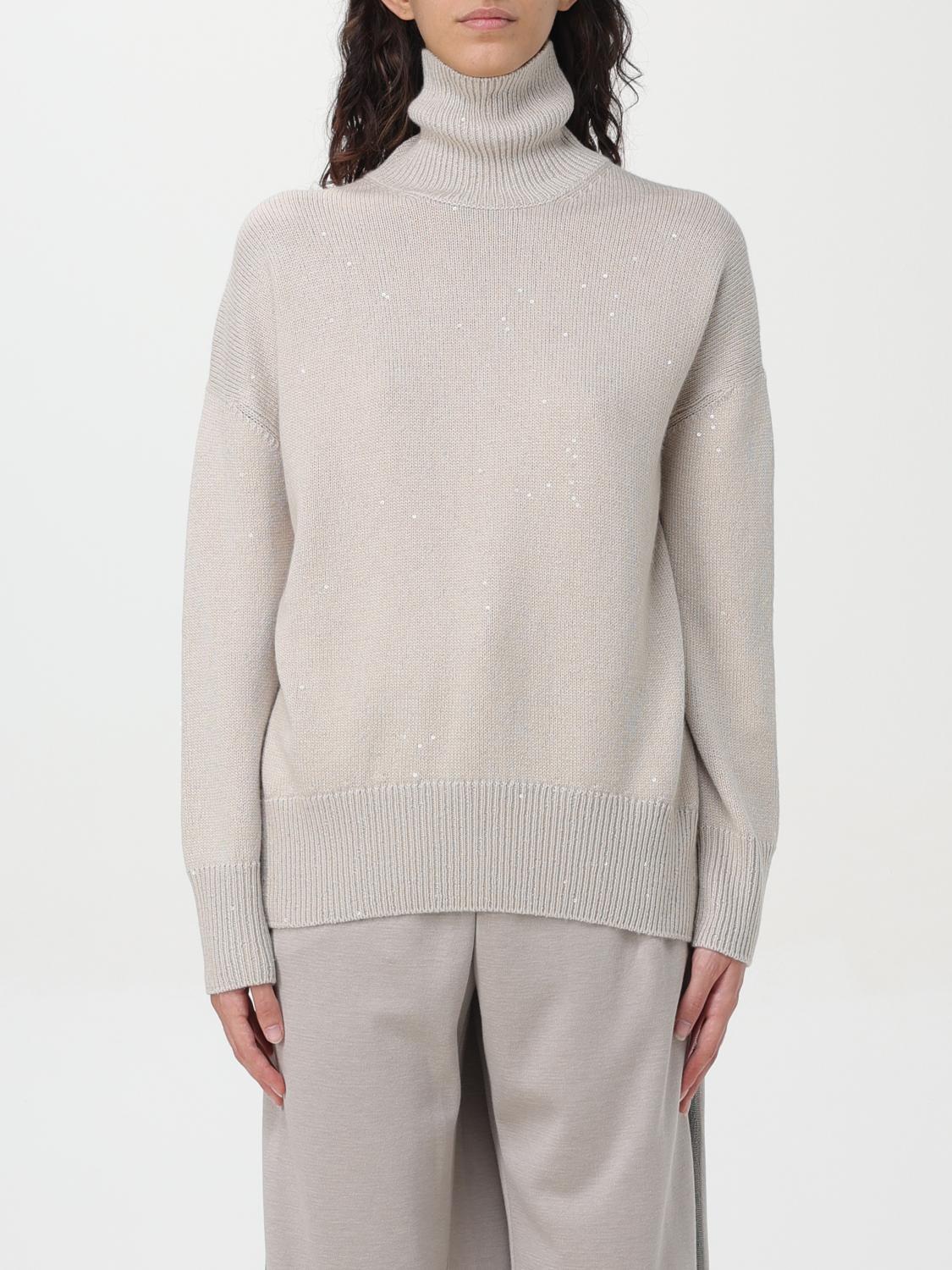 Brunello Cucinelli Sweater BRUNELLO CUCINELLI Woman color Beige