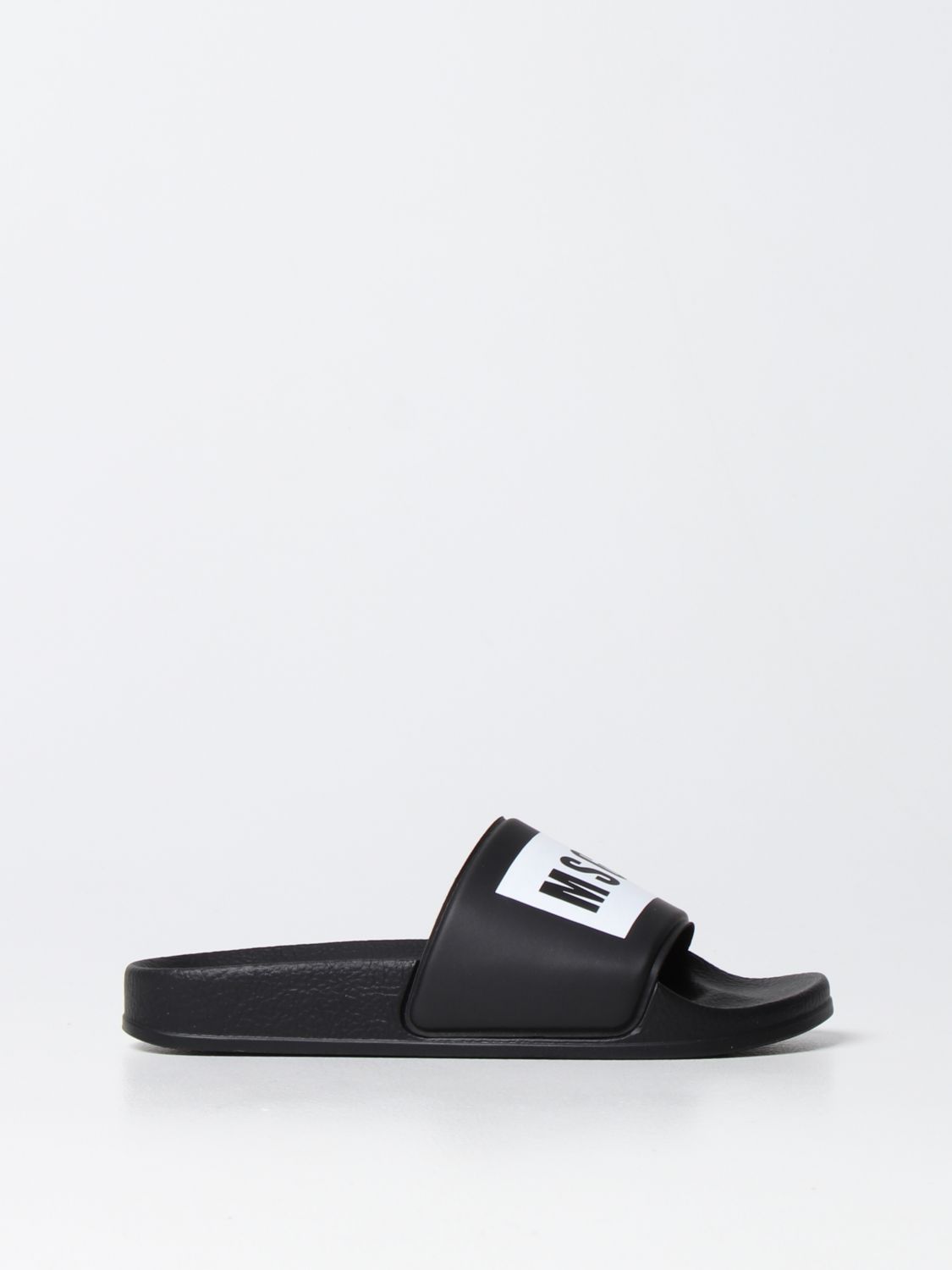 Msgm Kids Msgm Kids slide sandals in PVC