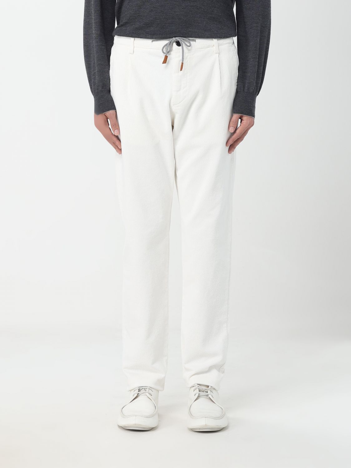 Eleventy Trousers ELEVENTY Men colour White