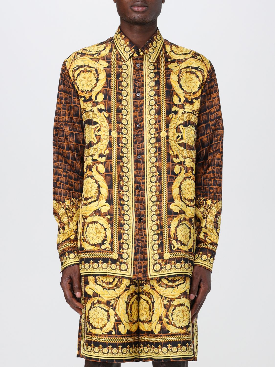 Versace Shirt VERSACE Men colour Multicolor