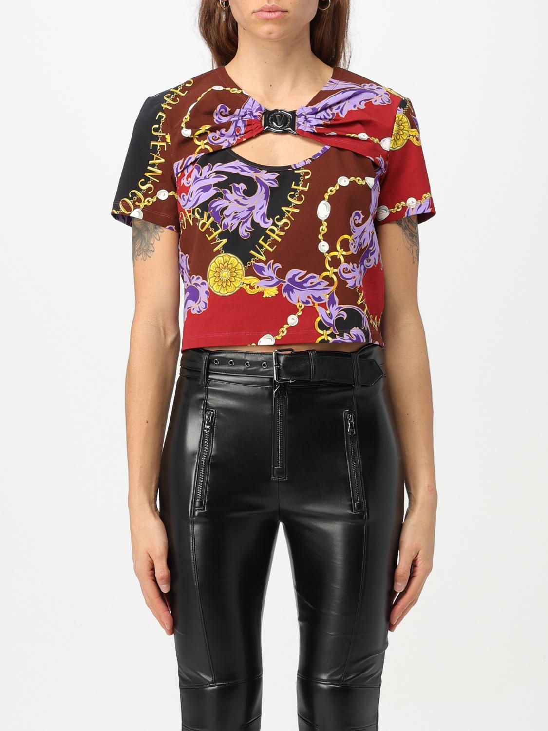 Versace Jeans Couture Top VERSACE JEANS COUTURE Woman colour Multicolor