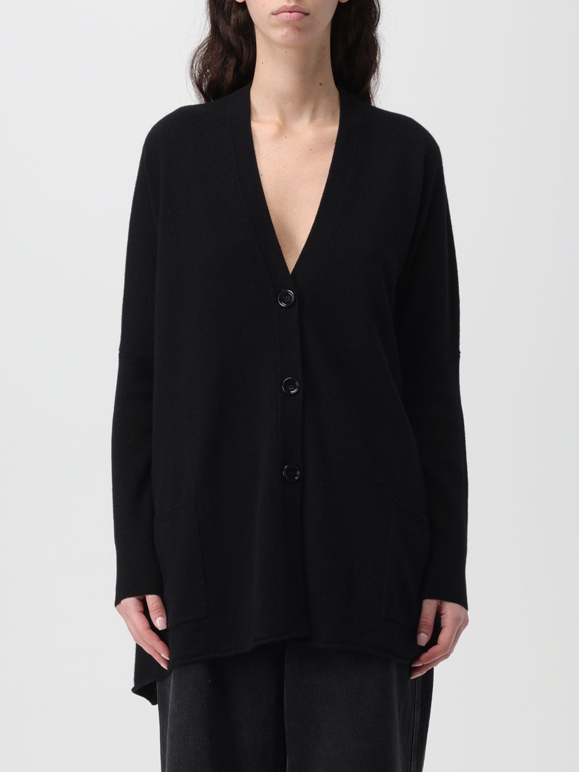 Allude Cardigan ALLUDE Woman colour Black