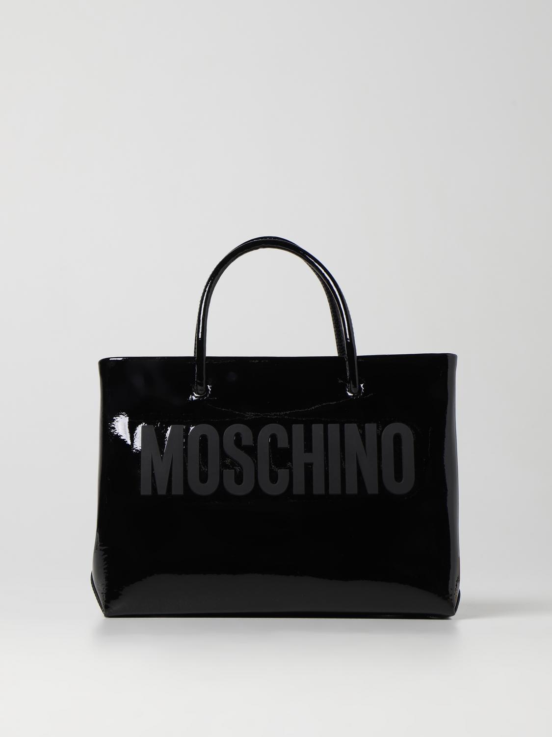 Moschino Couture Moschino Couture patent leather tote bag