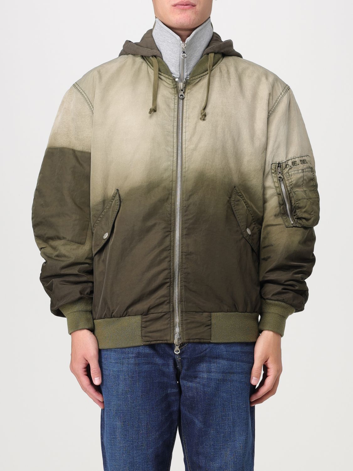 Diesel Jacket DIESEL Men colour Green