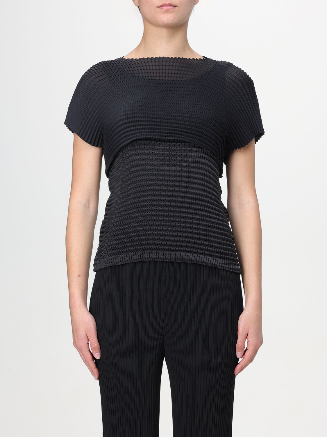 Issey Miyake Shirt ISSEY MIYAKE Woman colour Black