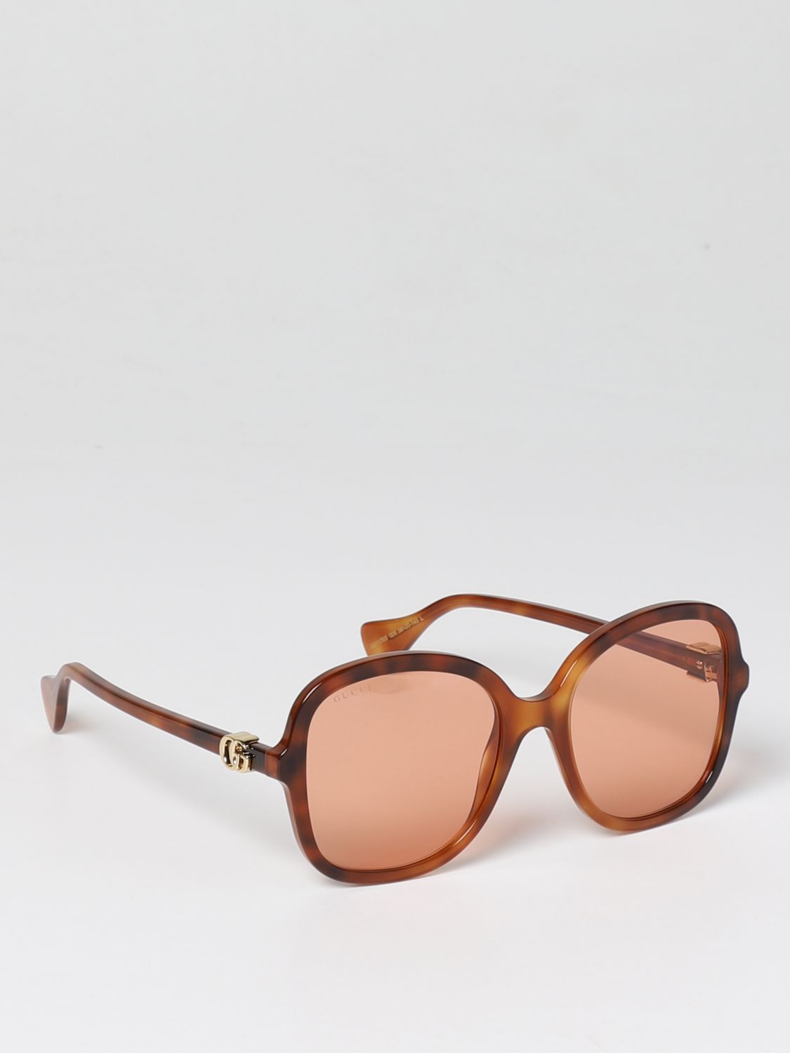 Gucci Sunglasses GUCCI Woman colour Brown