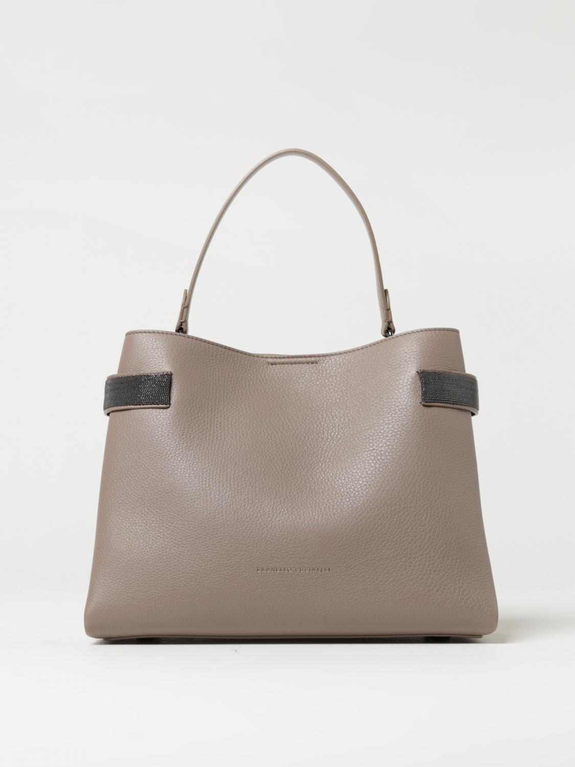 Brunello Cucinelli Handbag BRUNELLO CUCINELLI Woman colour Ice