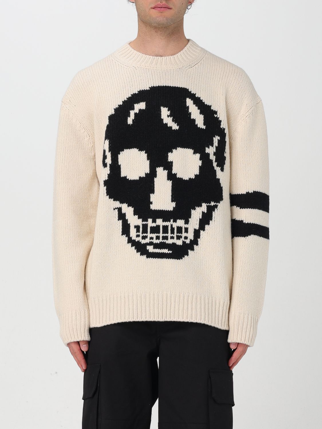 Alexander McQueen Jumper ALEXANDER MCQUEEN Men colour White