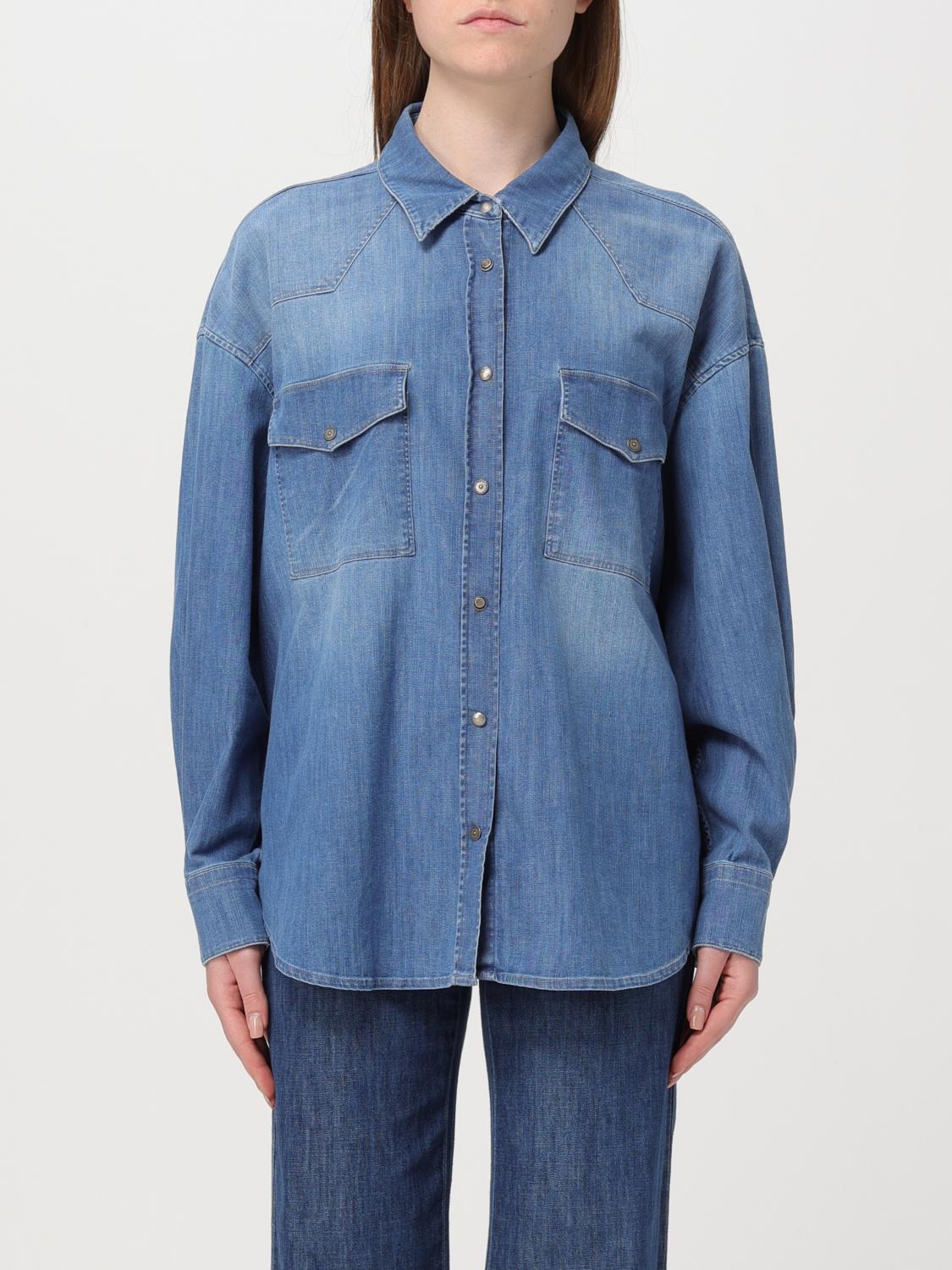 Dondup Shirt DONDUP Woman colour Blue