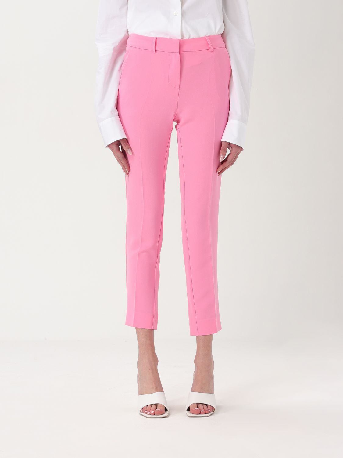 Simona Corsellini Pants SIMONA CORSELLINI Woman color Pink