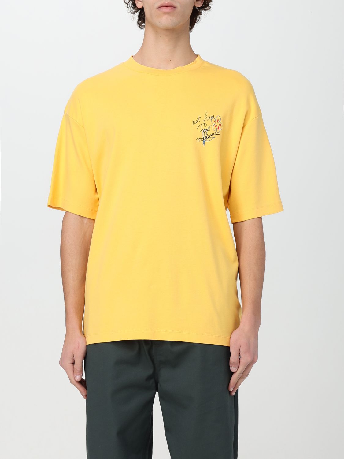 Drôle de Monsieur T-Shirt DROLE DE MONSIEUR Men colour Yellow