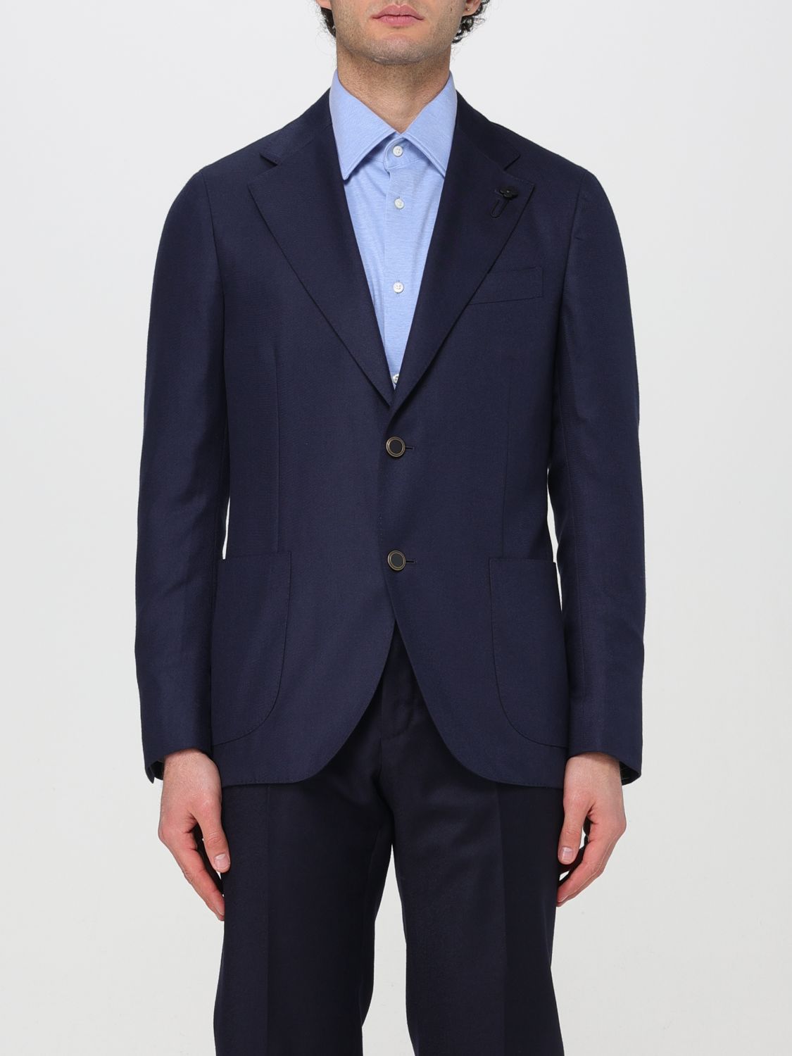 Lardini Jacket LARDINI Men colour Blue