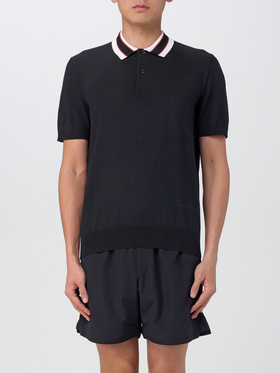 Alexander McQueen Polo Shirt ALEXANDER MCQUEEN Men colour Black