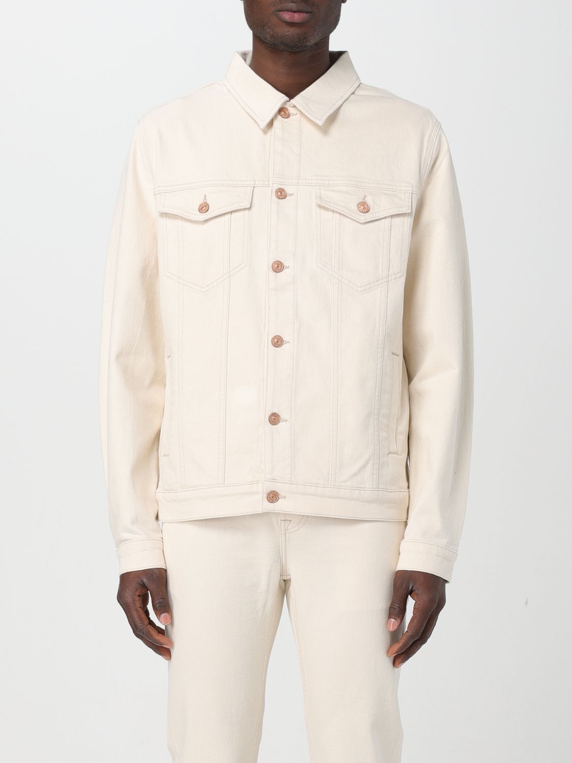 7 For All Mankind Jacket 7 FOR ALL MANKIND Men colour White