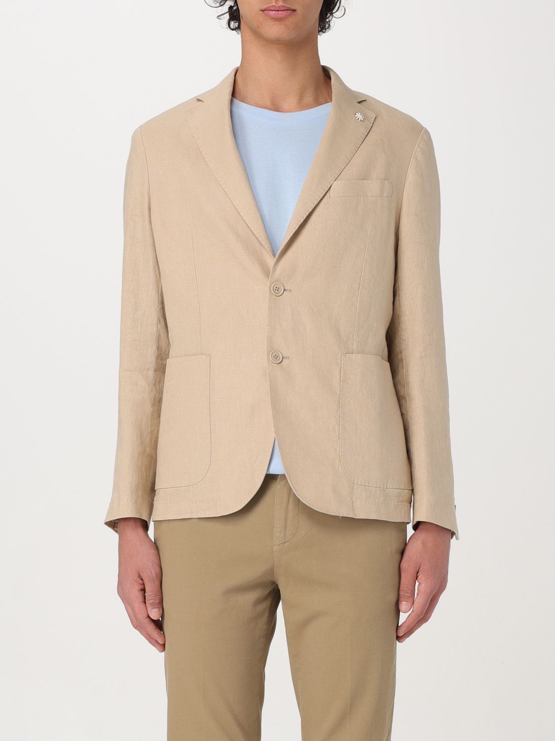 Manuel Ritz Blazer MANUEL RITZ Men colour Beige