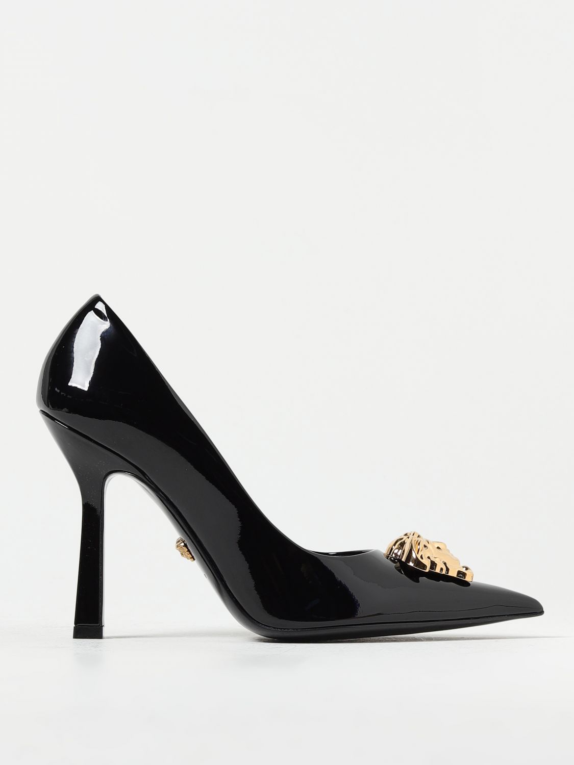 Versace Court Shoes VERSACE Woman colour Black