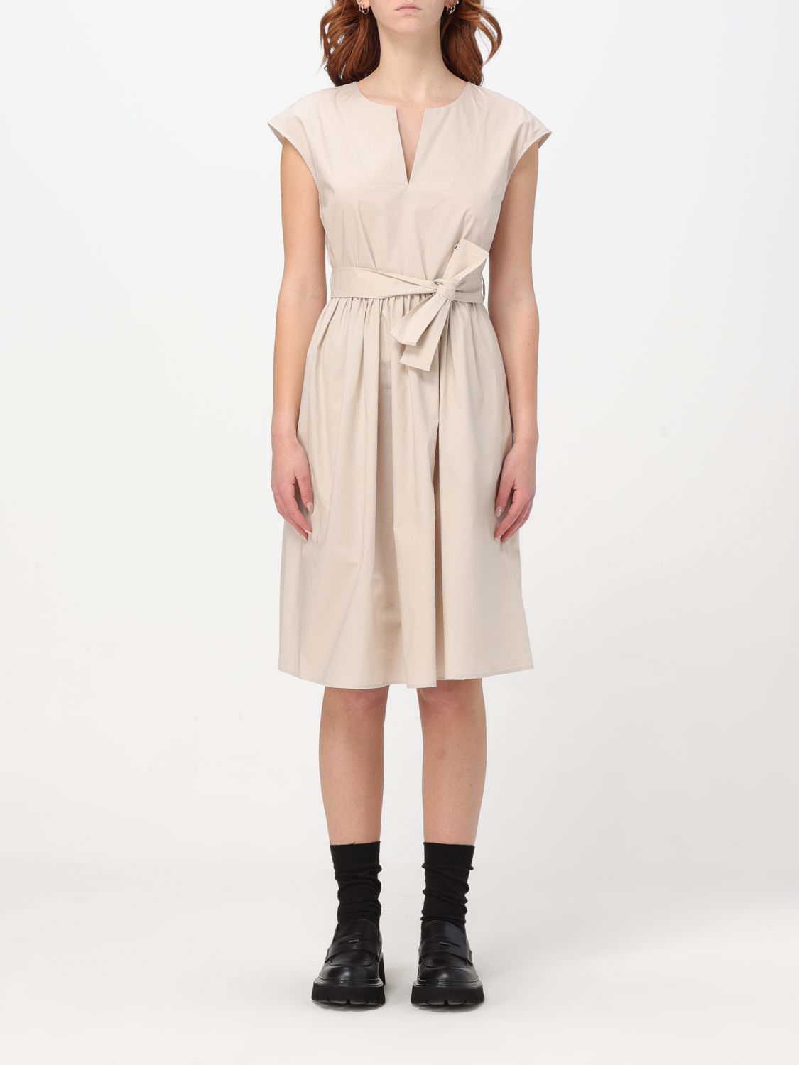 Woolrich Dress WOOLRICH Woman colour Beige