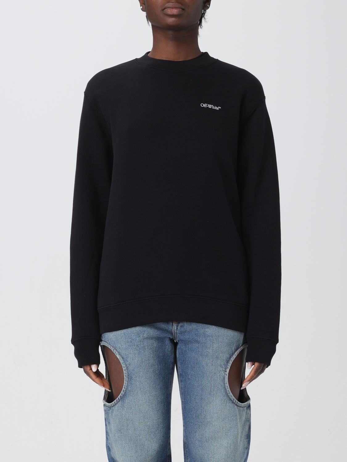 OFF-WHITE Sweatshirt OFF-WHITE Woman colour Black