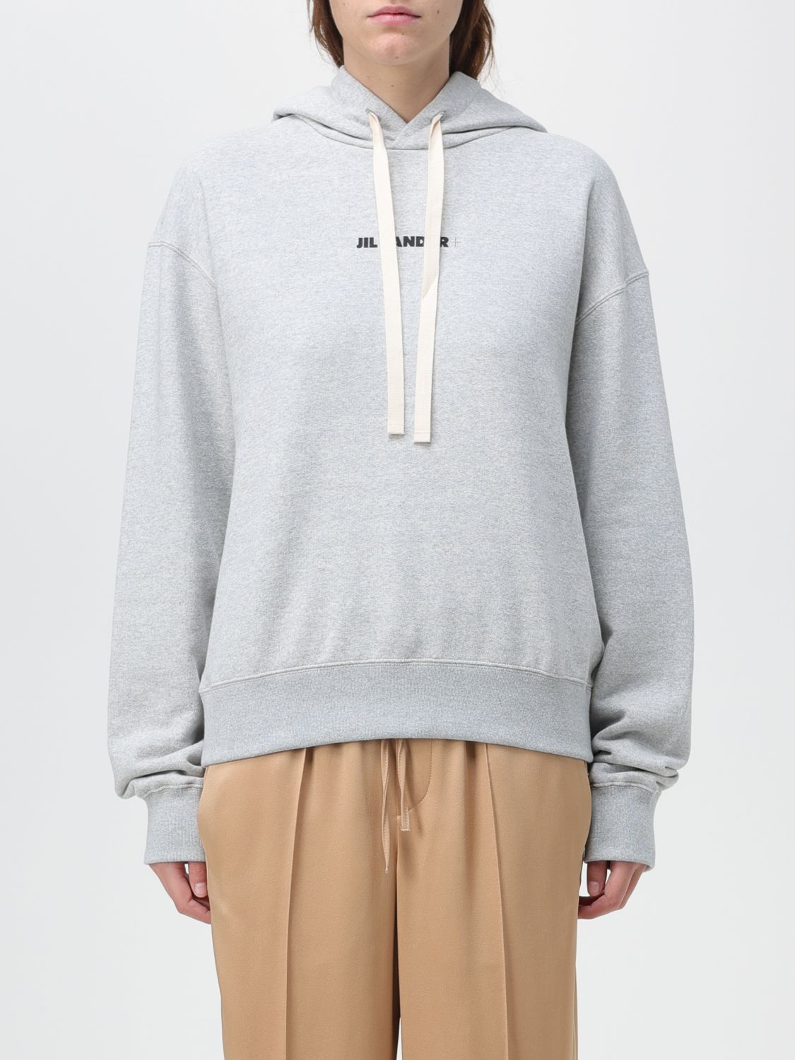 Jil Sander Sweatshirt JIL SANDER Woman colour Grey