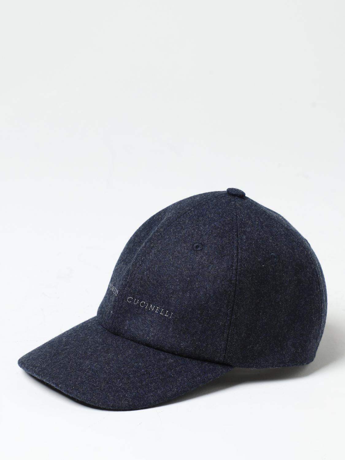 Brunello Cucinelli Hat BRUNELLO CUCINELLI Men colour Blue