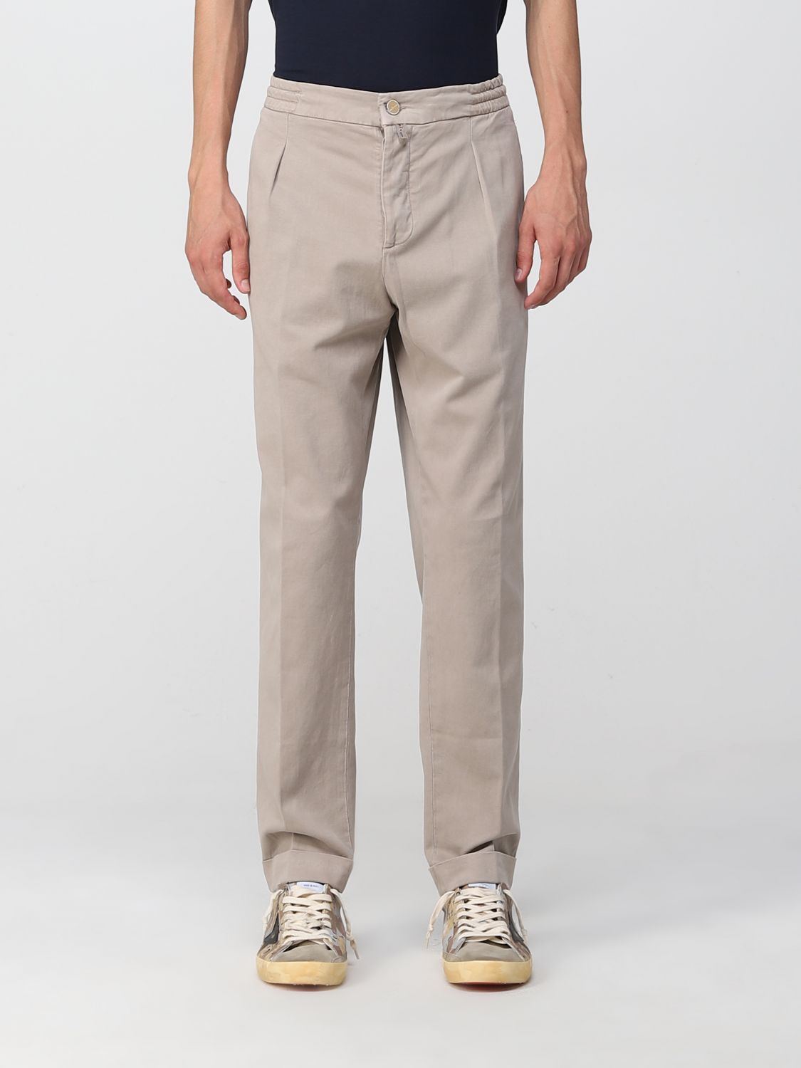 Kiton Trousers KITON Men colour Beige