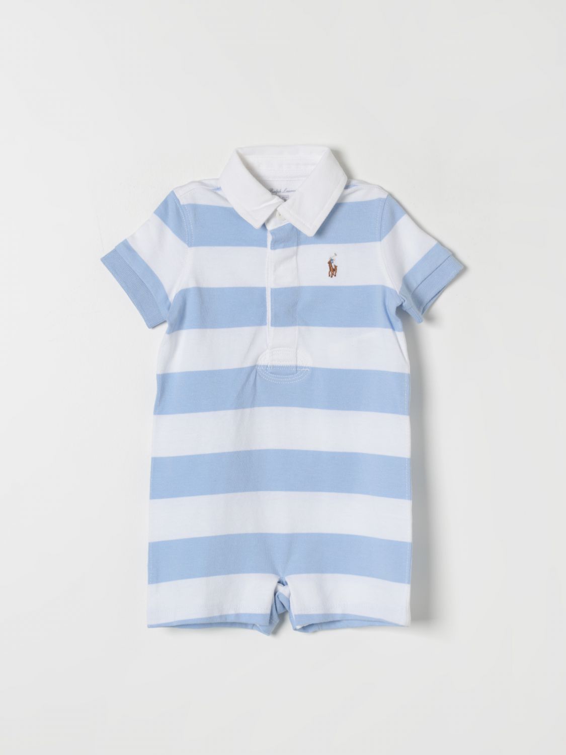 Polo Ralph Lauren Romper POLO RALPH LAUREN Kids colour Gnawed Blue