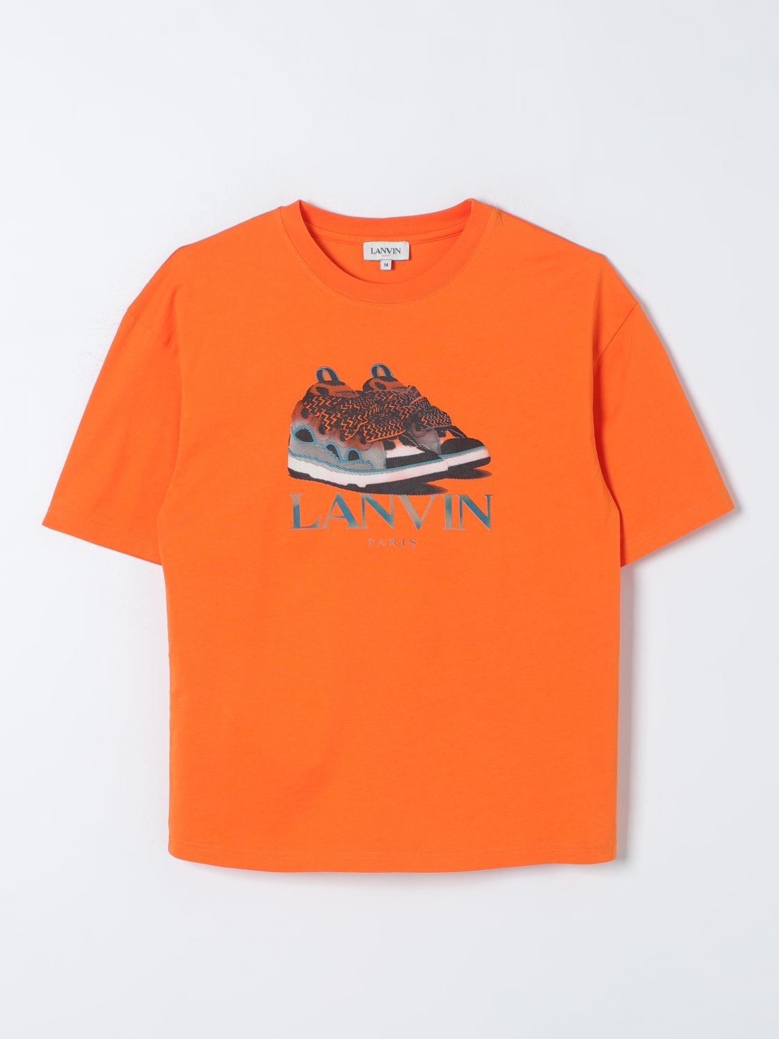 Lanvin T-Shirt LANVIN Kids colour Orange