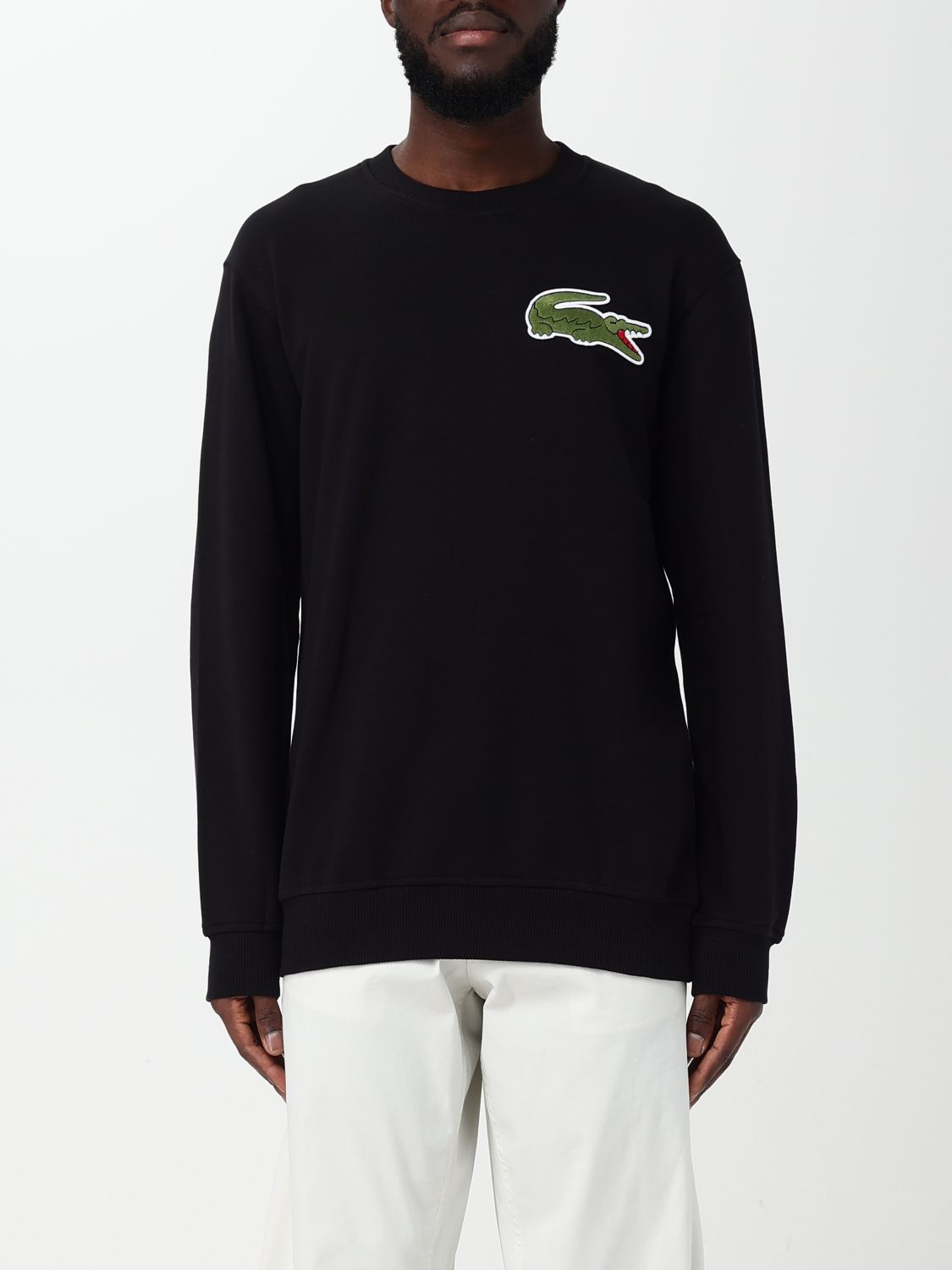Comme Des Garcons Shirt X Lacoste Sweatshirt COMME DES GARCONS SHIRT X LACOSTE Men colour Black
