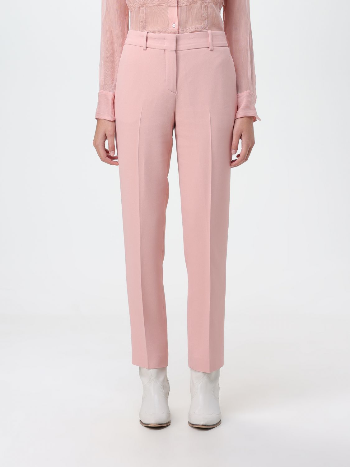 Ermanno Scervino Trousers ERMANNO SCERVINO Woman colour Pink