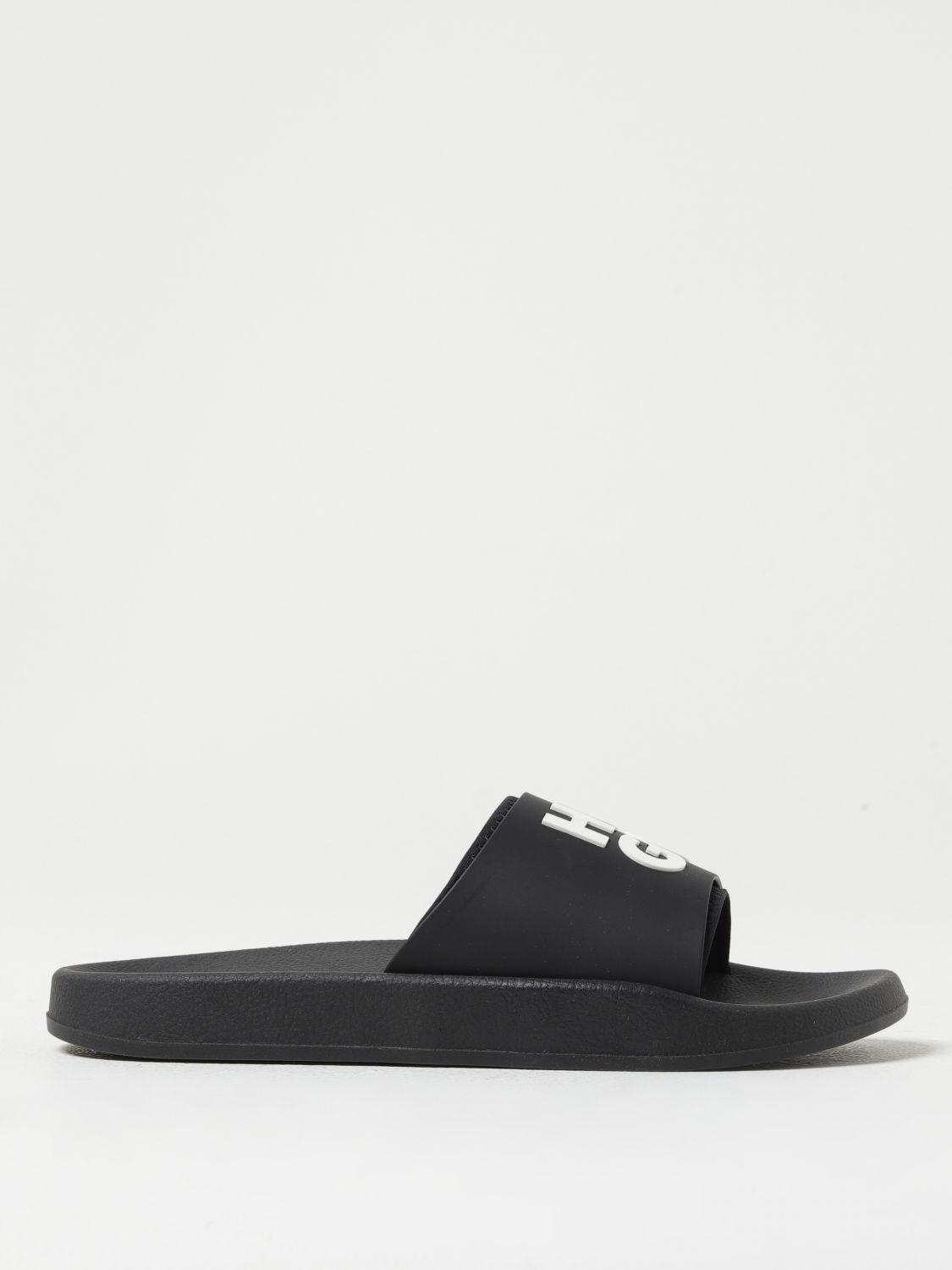 Hugo Sandals HUGO Men colour Black