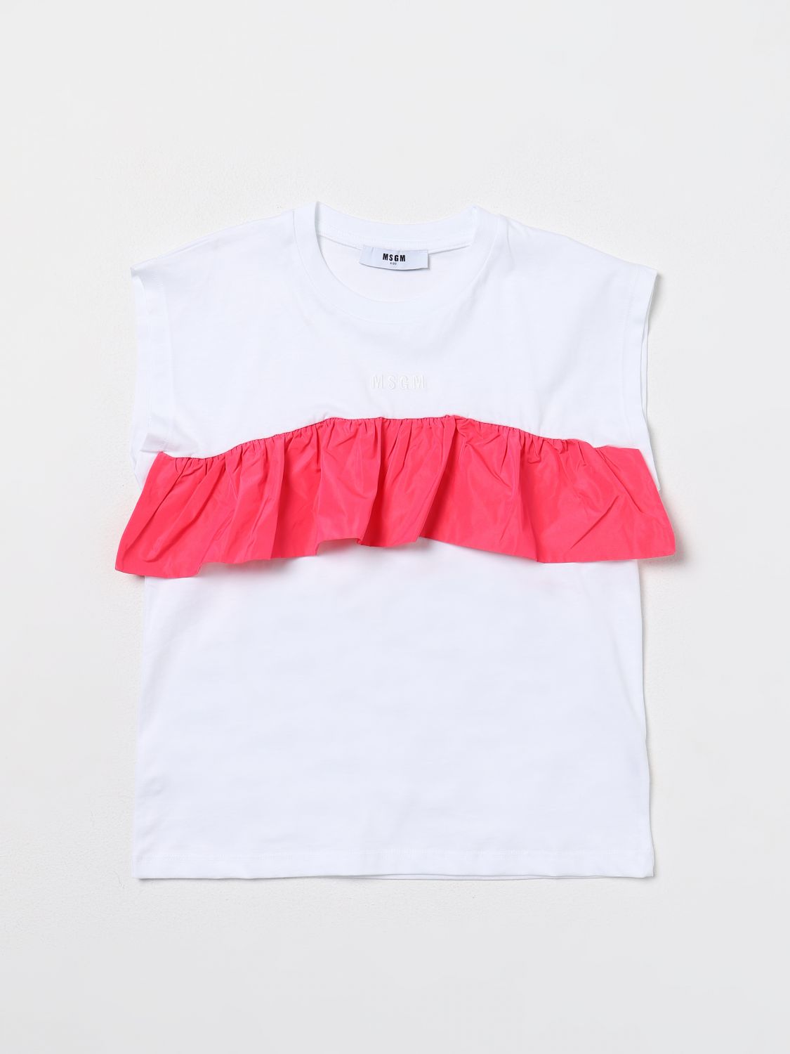 Msgm Kids T-Shirt MSGM KIDS Kids colour White