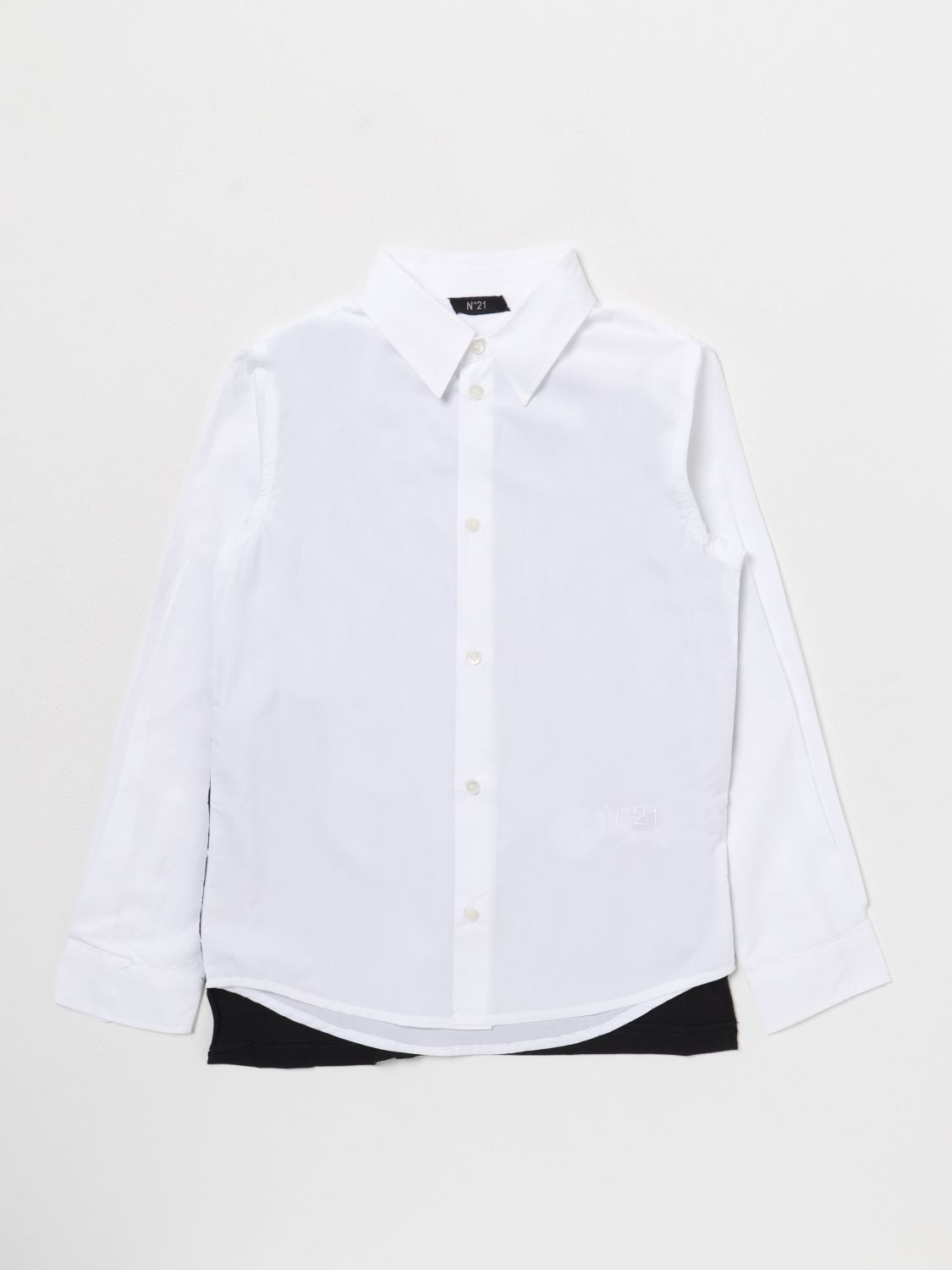 N° 21 Shirt N° 21 Kids colour White