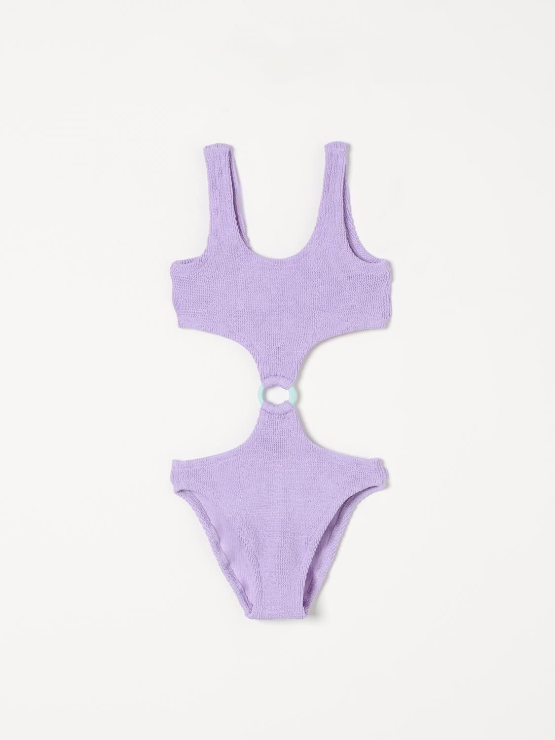 Mc2 Saint Barth Swimsuit MC2 SAINT BARTH Kids color Lilac