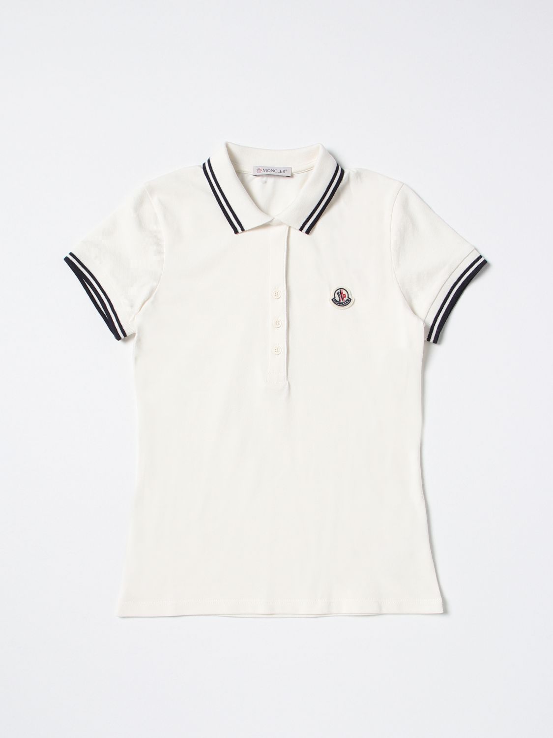 Moncler Polo Shirt MONCLER Kids colour White