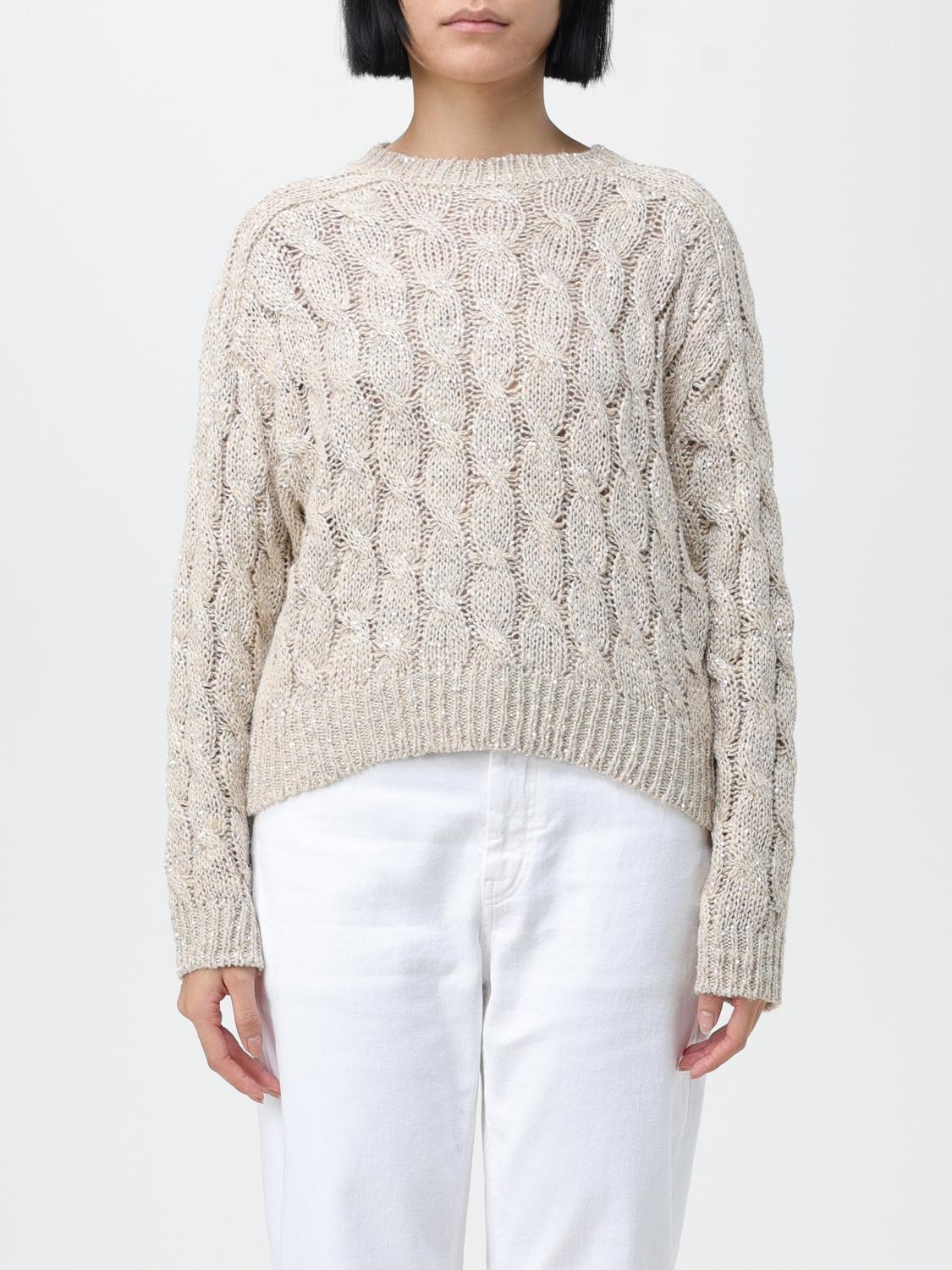 Brunello Cucinelli Jumper BRUNELLO CUCINELLI Woman colour Beige