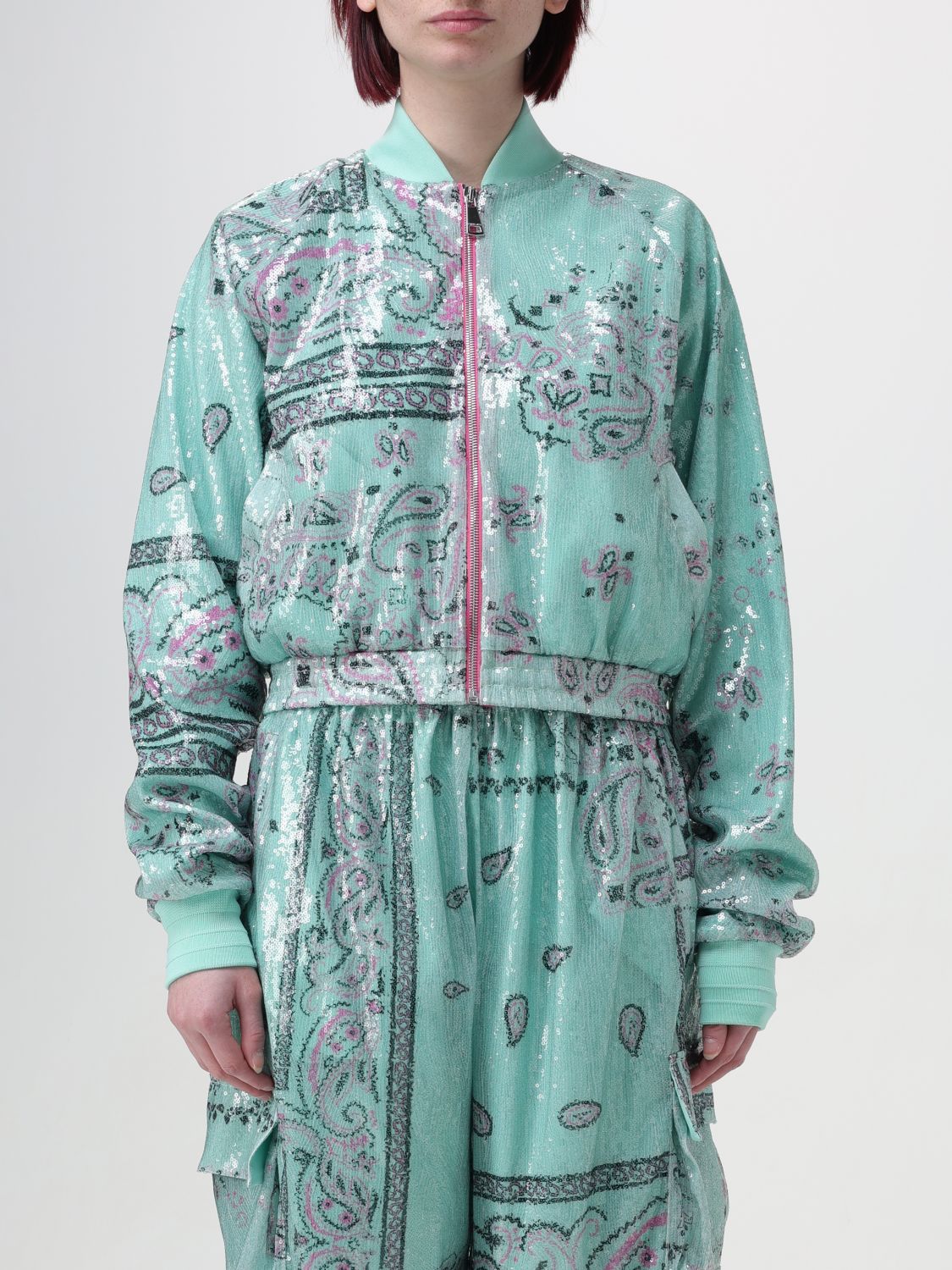 Khrisjoy Jacket KHRISJOY Woman colour Mint