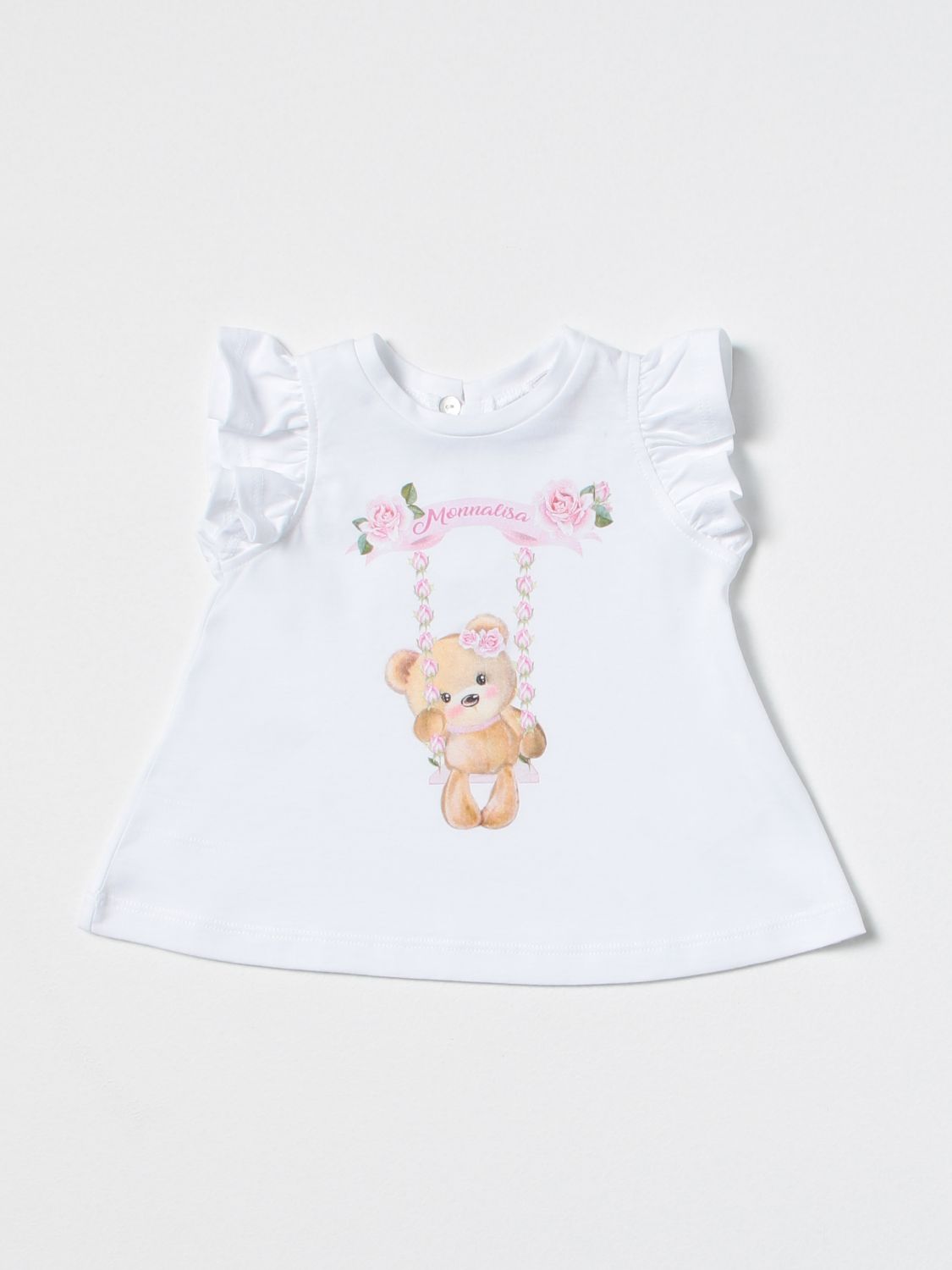 Monnalisa T-Shirt MONNALISA Kids colour White