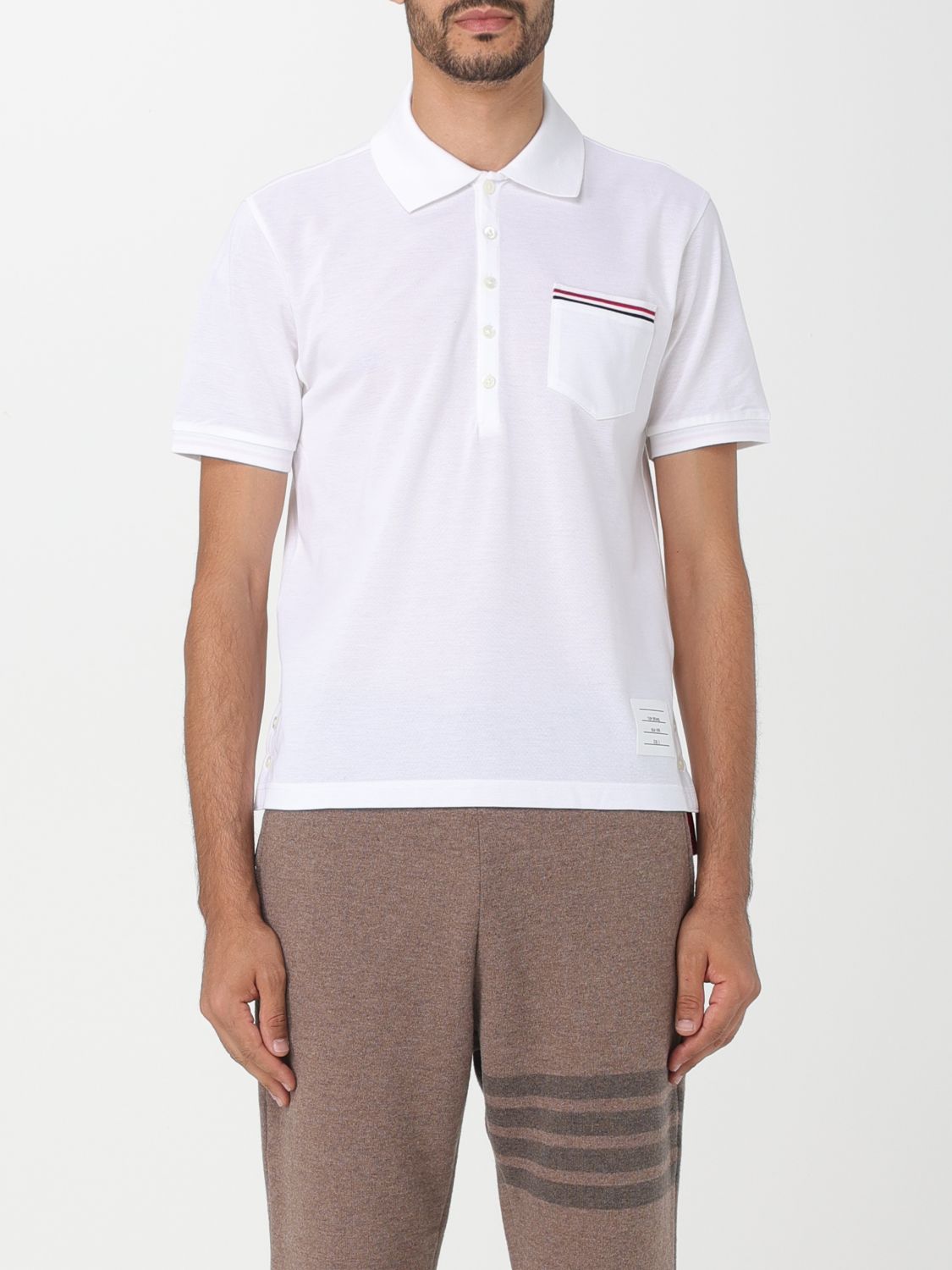 Thom Browne Polo Shirt THOM BROWNE Men colour White