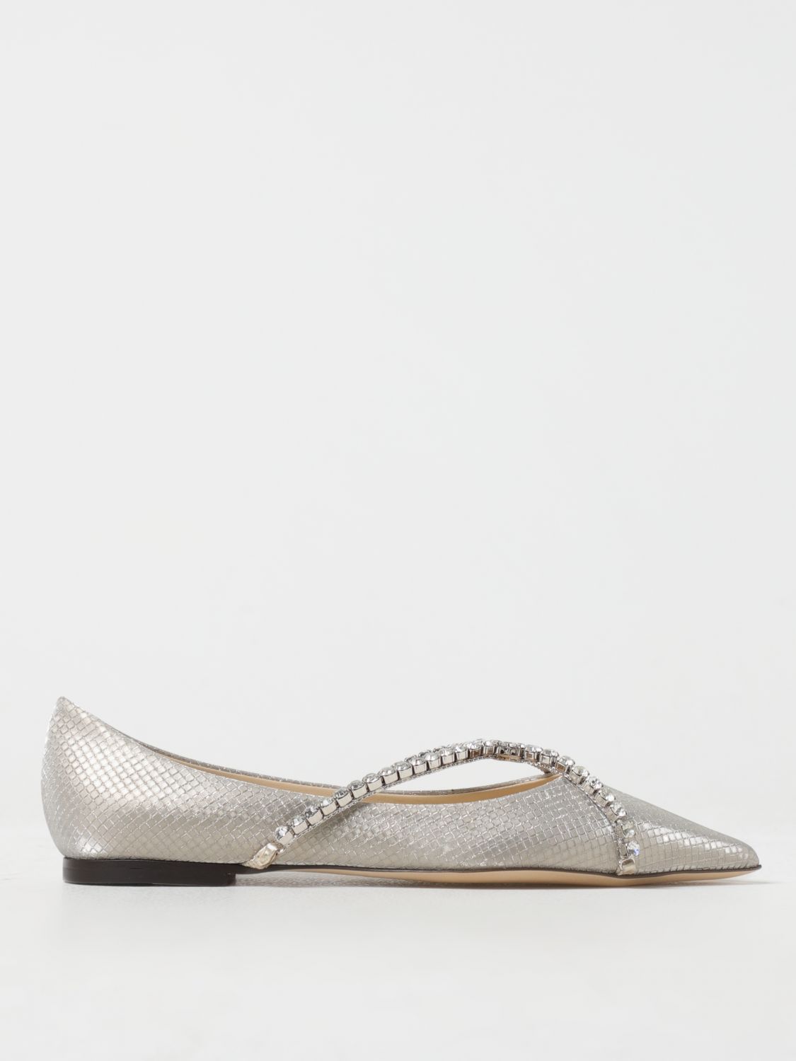 Jimmy Choo Ballet Pumps JIMMY CHOO Woman colour Champagne