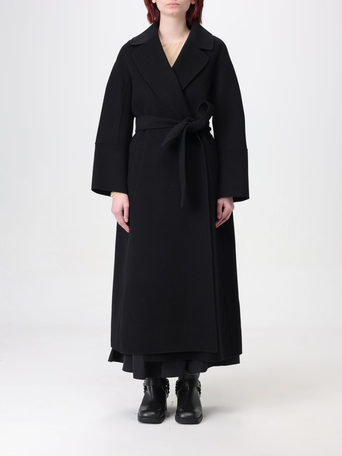  Coat 'S MAX MARA Woman colour Black