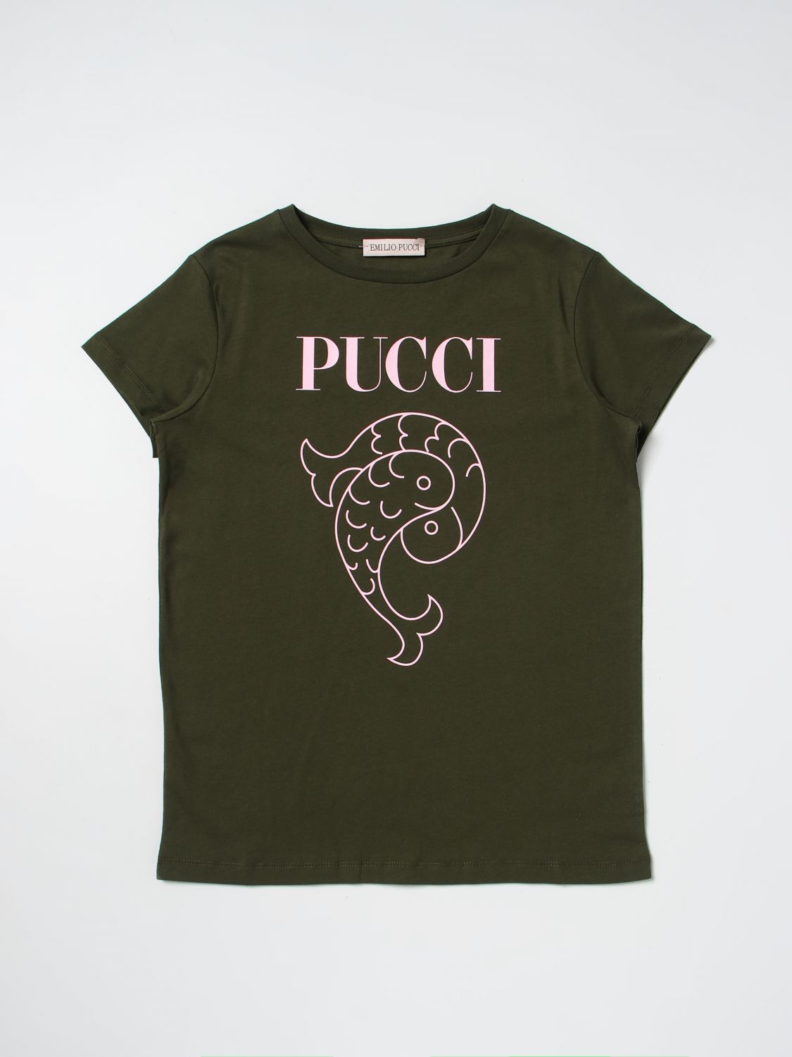 Emilio Pucci Junior T-Shirt EMILIO PUCCI JUNIOR Kids colour Military