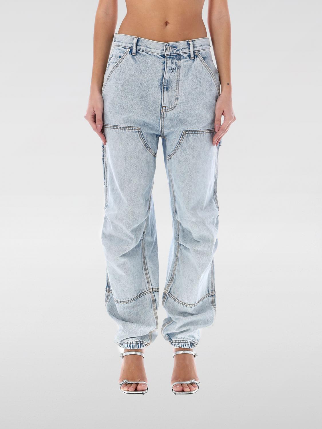 Alexander Wang Jeans ALEXANDER WANG Woman color Denim