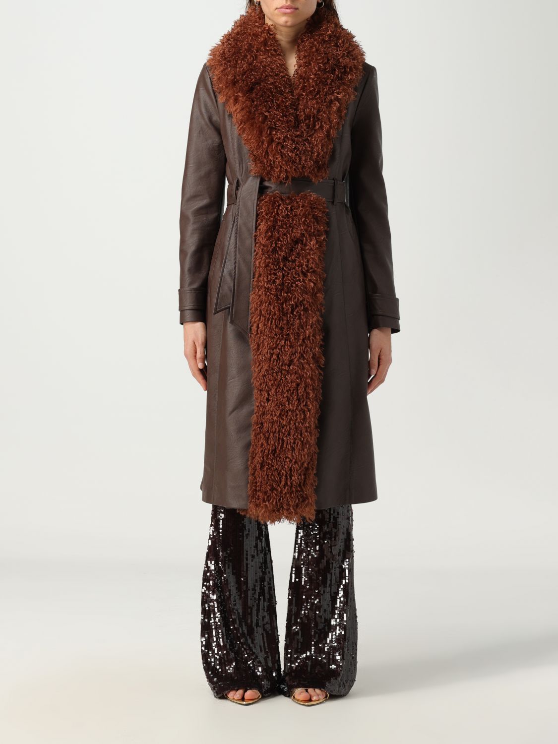 Aniye By Coat ANIYE BY Woman colour Brown