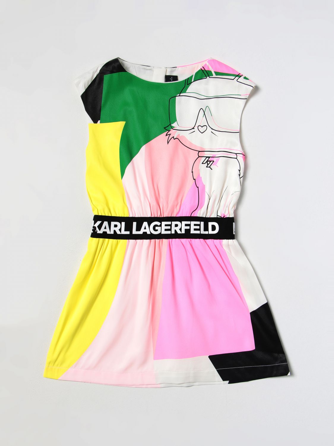 Karl Lagerfeld Kids Dress KARL LAGERFELD KIDS Kids colour Multicolor