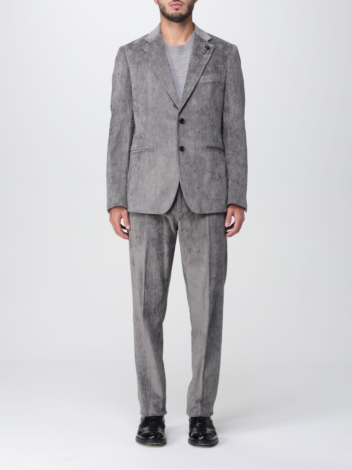 Lardini Suit LARDINI Men colour Grey