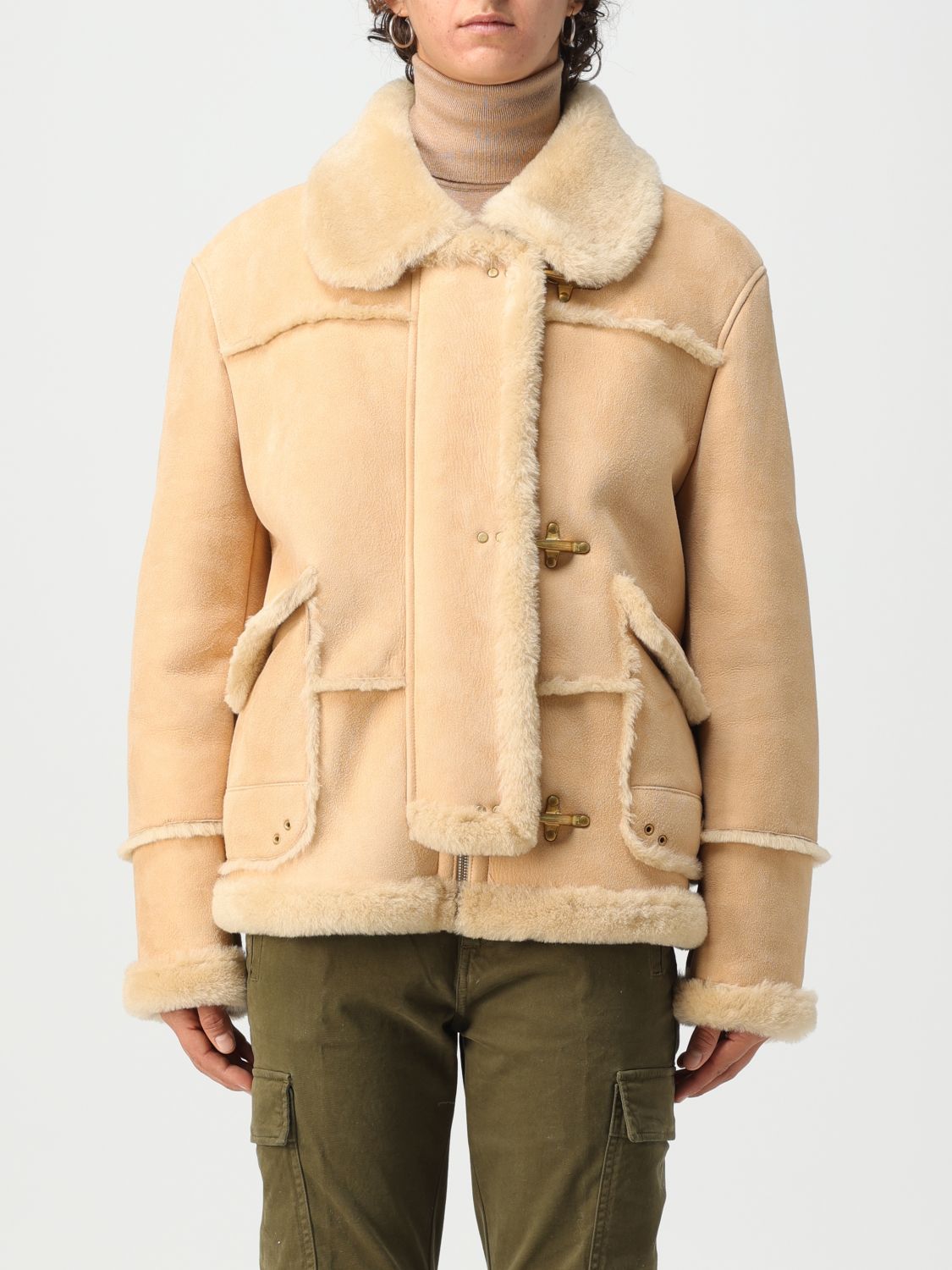 Fay Jacket FAY Woman colour Beige