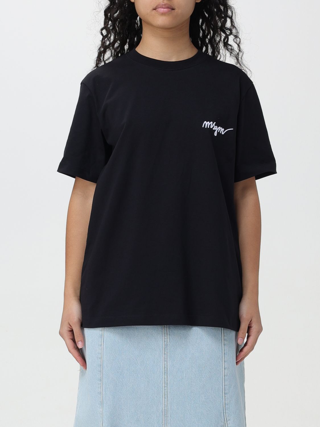 Msgm T-Shirt MSGM Woman colour Black