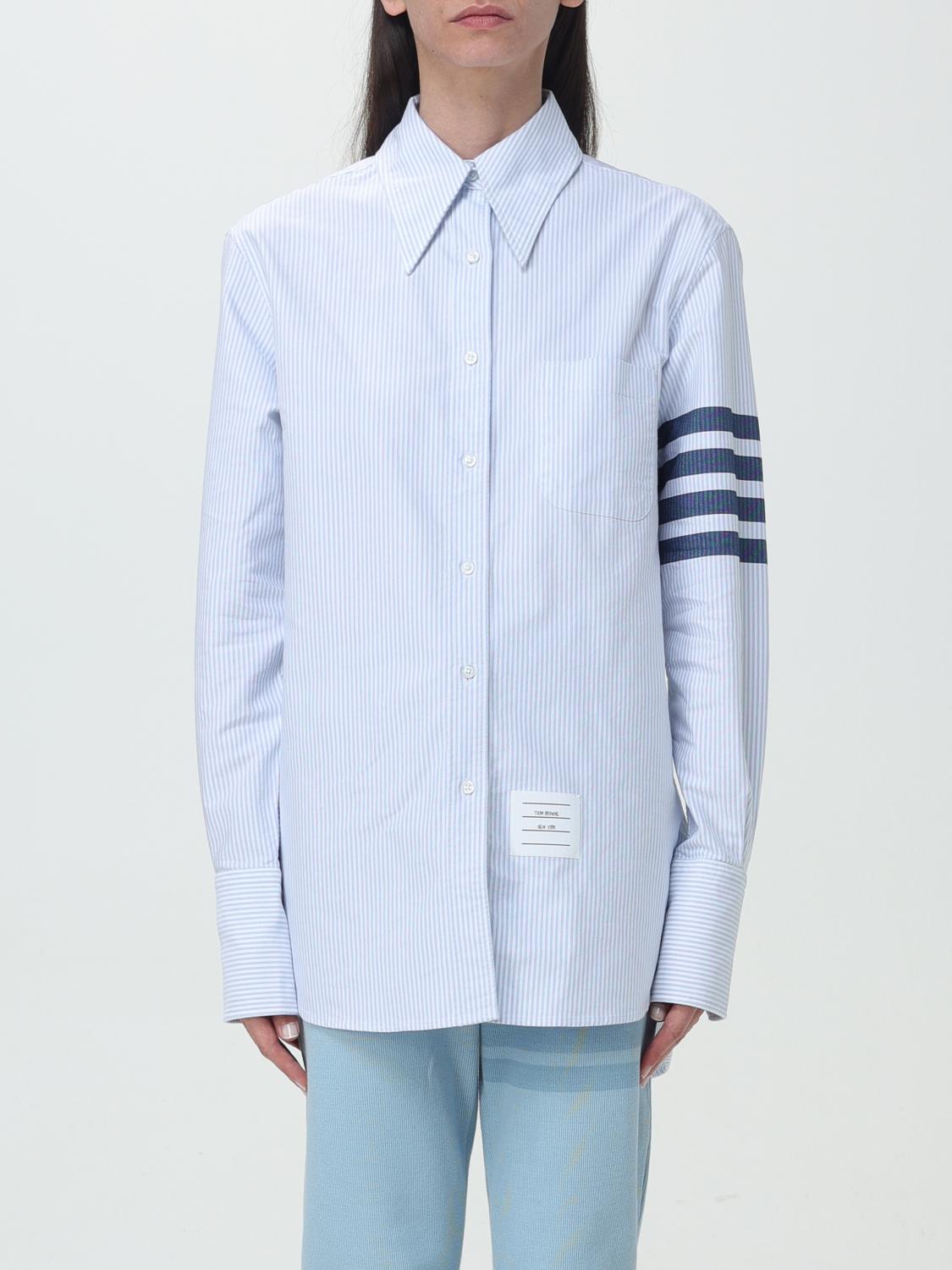 Thom Browne Shirt THOM BROWNE Woman colour Blue