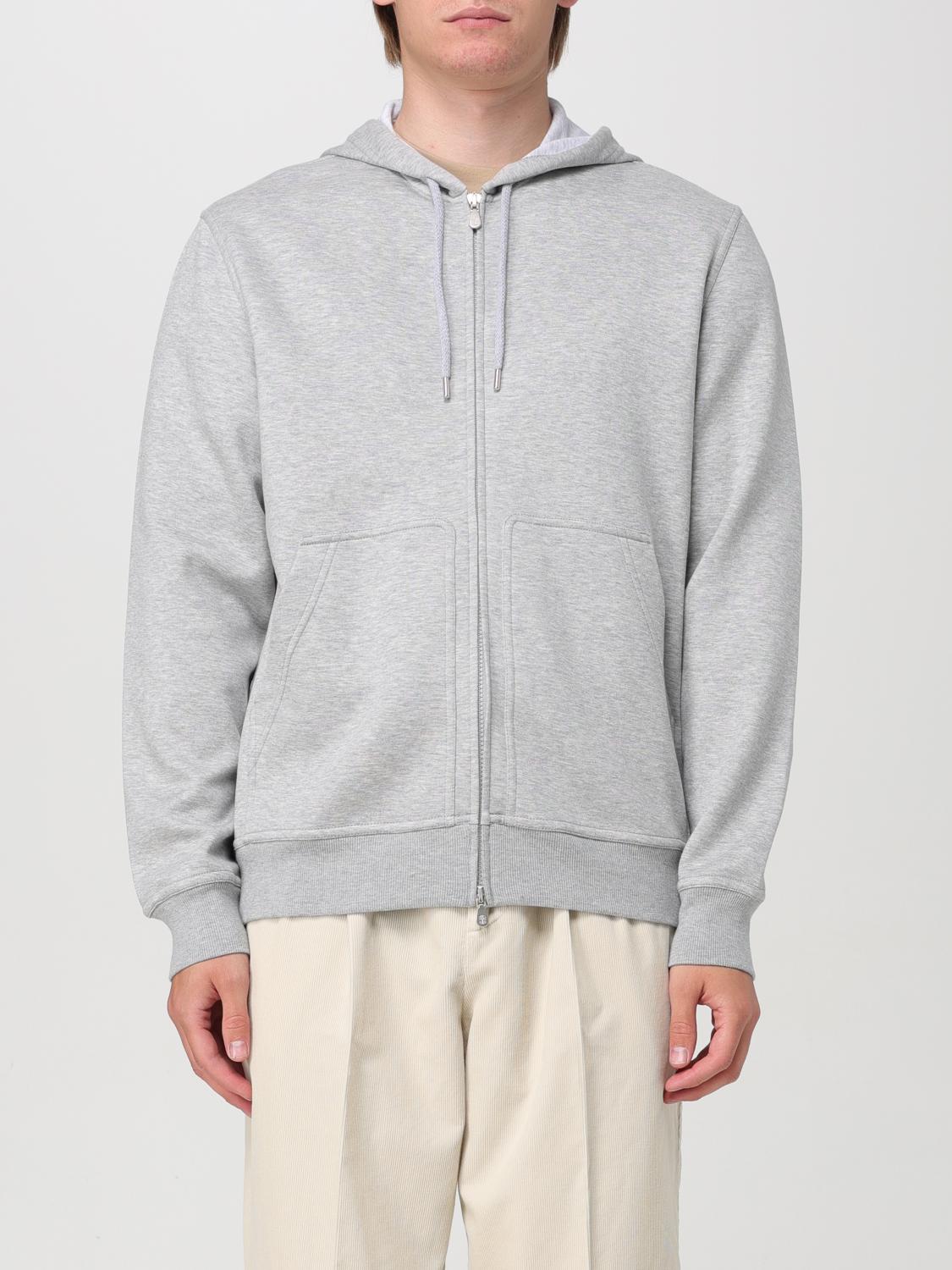 Brunello Cucinelli Sweatshirt BRUNELLO CUCINELLI Men color Grey